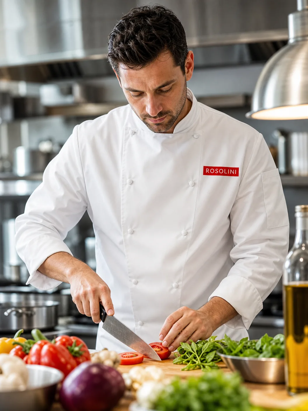 Babyish chef at work